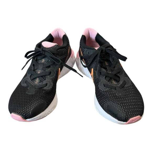 Nike Renew Run Black White Pink Women's CK6360-001  Running Shoes Sneakers 6 - Picture 3 of 6